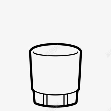 烧酒杯酒酒瓶玻璃图标图标