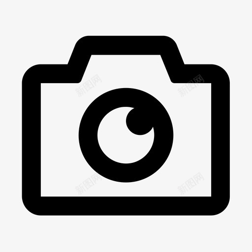 相机佳能镜头图标svg_新图网 https://ixintu.com 佳能 尼康 照片 用户界面 相机 索尼 镜头