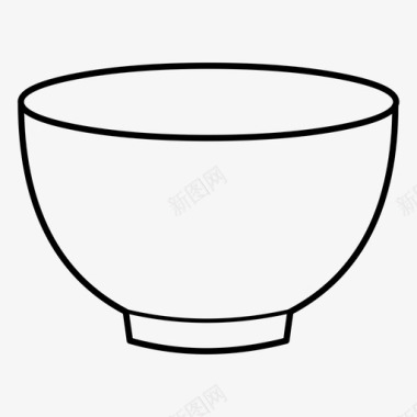 碗杯子食物图标图标