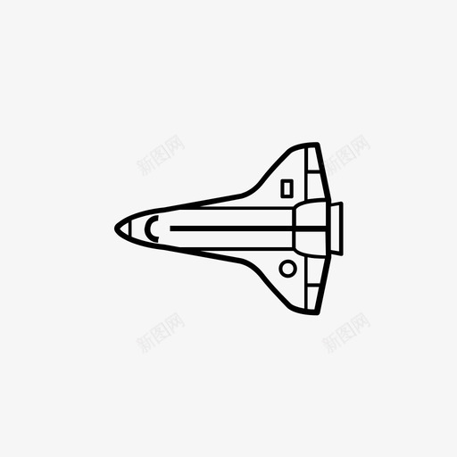 小型航天飞机载人可重复使用的飞行器图标svg_新图网 https://ixintu.com 可重复使用的飞行器 小型航天飞机 航天器 车辆运输 载人 载人航天器