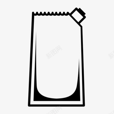 牛奶包装饮料容器图标图标