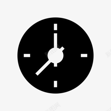 时钟财务时间表图标图标