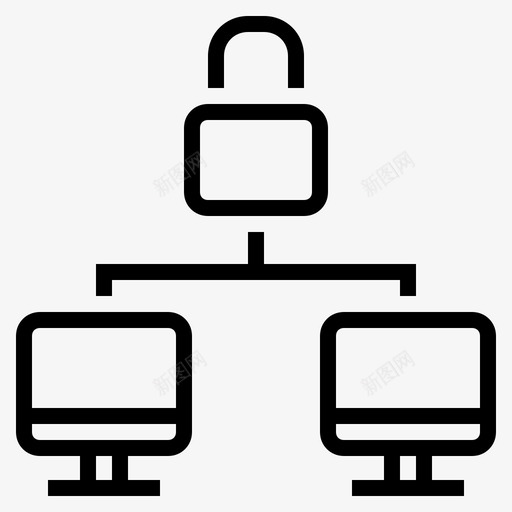 安全网络网络安全网络图标svg_新图网 https://ixintu.com 安全网络 网络 网络安全