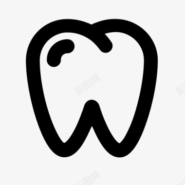 牙齿牙医磨牙图标图标