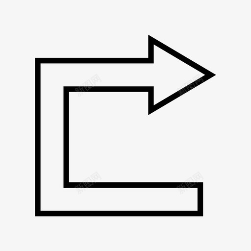 箭头背面光标图标svg_新图网 https://ixintu.com 光标 方向 箭头 背面