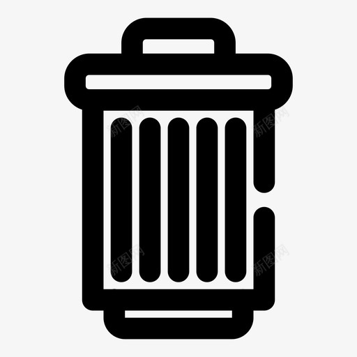 删除垃圾桶移动垃圾桶图标svg_新图网 https://ixintu.com 删除垃圾桶 移动垃圾桶