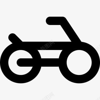 自行车应用程序界面图标图标