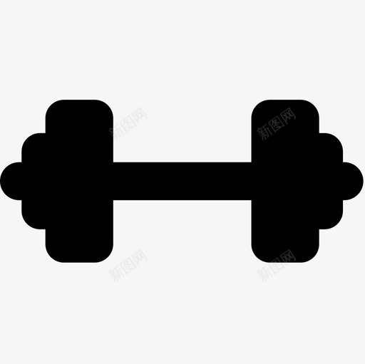 哑铃,weightsvg_新图网 https://ixintu.com 哑铃 weight