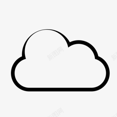 icon-132-cloud图标