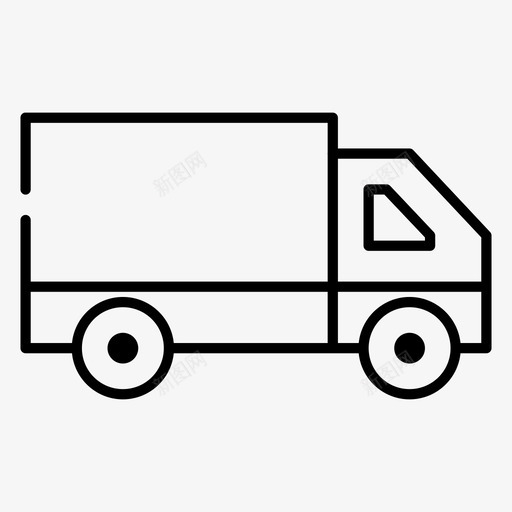 免费送货商业购物图标svg_新图网 https://ixintu.com 免费送货 卡车 商业 物流1差距薄 购物