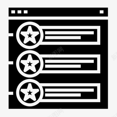 功能收藏排名图标图标