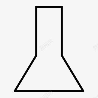 烧瓶实验实验室图标图标