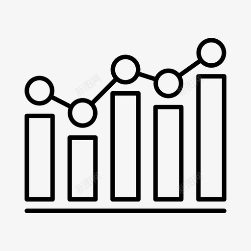 数据分析商业金融图标svg_新图网 https://ixintu.com 商业 投资 数据分析 金融