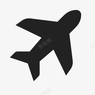 飞机喷气式飞机天空图标图标