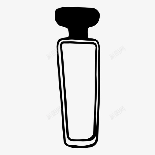 香水化妆品必需品图标svg_新图网 https://ixintu.com 化妆品 必需品 手绘 香水
