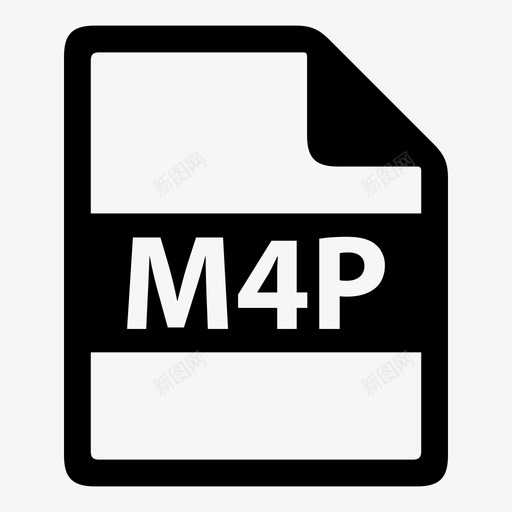 m4p文件文件格式图标svg_新图网 https://ixintu.com m4p 文件 文件格式 文件类型