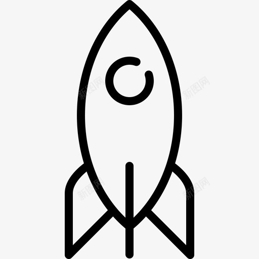 火箭发射玩电子游戏直线图标svg_新图网 https://ixintu.com 火箭发射 玩电子游戏 直线