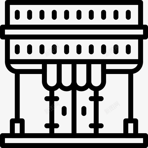 商店建筑城市图标svg_新图网 https://ixintu.com 住宅 商店 城市 建筑 漂亮建筑第1卷概述