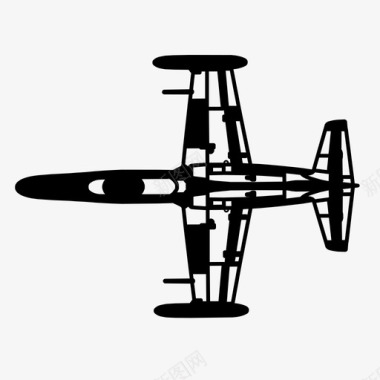 战斗机飞机起飞图标图标