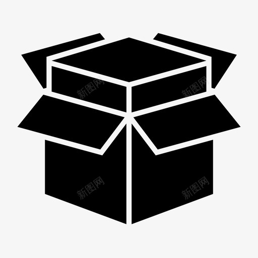 包装包装箱安装工图标svg_新图网 https://ixintu.com 包装 包装箱 包裹 安装工