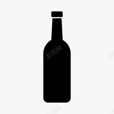 瓶子饮料橄榄油图标图标