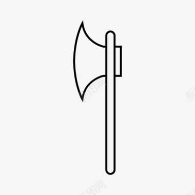斧头金属工具图标图标