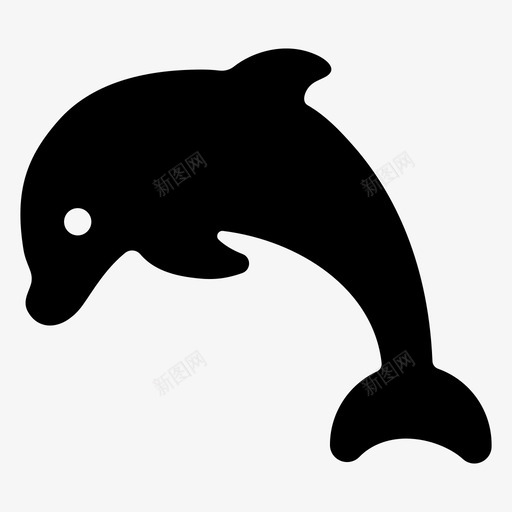 海豚水族馆海洋图标svg_新图网 https://ixintu.com 冲浪 动物 水族馆 海洋 海洋生物 海豚