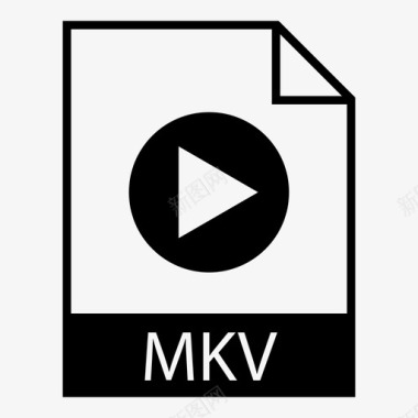 视频文件类型matroska图标图标