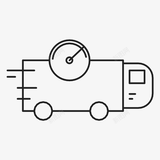 交货重量卡车称重图标svg_新图网 https://ixintu.com 交货重量 卡车 称重