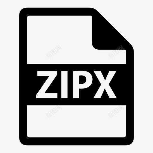 zipx文件文件格式图标svg_新图网 https://ixintu.com zipx 文件 文件格式 文件类型