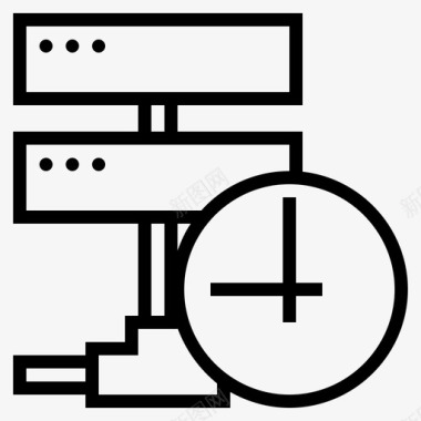 网络时间在线时间服务器时间图标图标