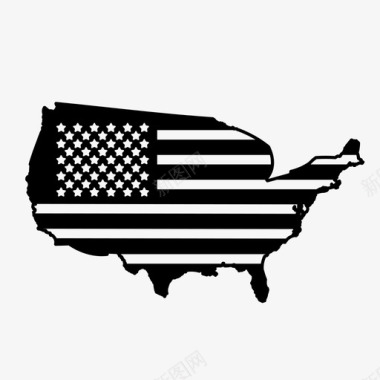美利坚合众国国旗北美图标图标