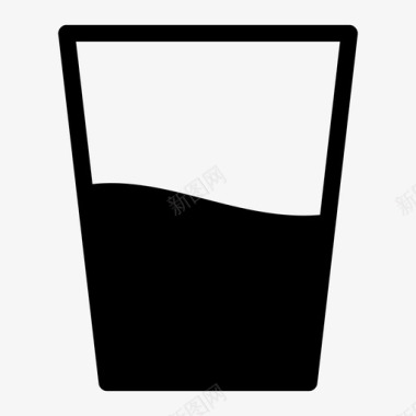 玻璃饮料冷饮图标图标