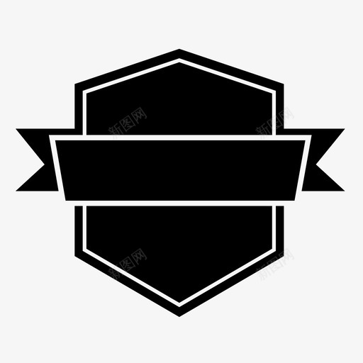 标签品牌徽章图标svg_新图网 https://ixintu.com 丝带 品牌 徽标 徽章 护盾 标签