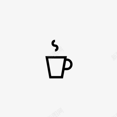咖啡杯子爪哇图标图标