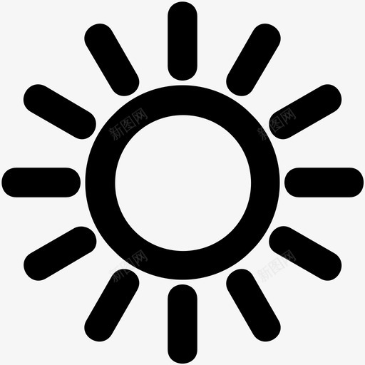 太阳晴朗的一天早晨图标svg_新图网 https://ixintu.com 太阳 早晨 晴天 晴朗的一天 阳光