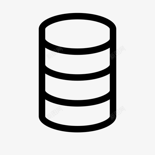 数据库数据存储数据库管理系统图标svg_新图网 https://ixintu.com 数据存储 数据库 数据库管理系统