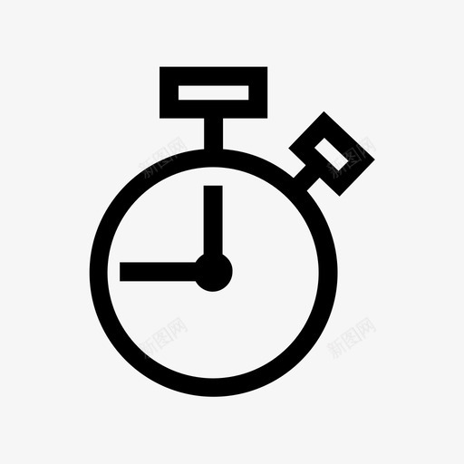 天文钟钟分钟图标svg_新图网 https://ixintu.com 分钟 天文钟 时间 秒表 计时器 钟