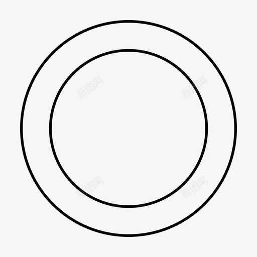 盘子食物厨房图标svg_新图网 https://ixintu.com 厨房 厨房用具 盘子 食物