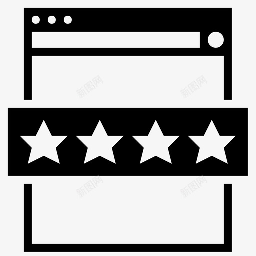 ratingscustomerratingsonlineratings图标svg_新图网 https://ixintu.com customerratings onlineratings pagerank ratings