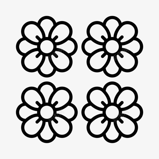 鲜花冥想普拉提图标svg_新图网 https://ixintu.com 冥想 放松 普拉提 瑜伽 瑜伽工作室 瑜伽普拉提 鲜花