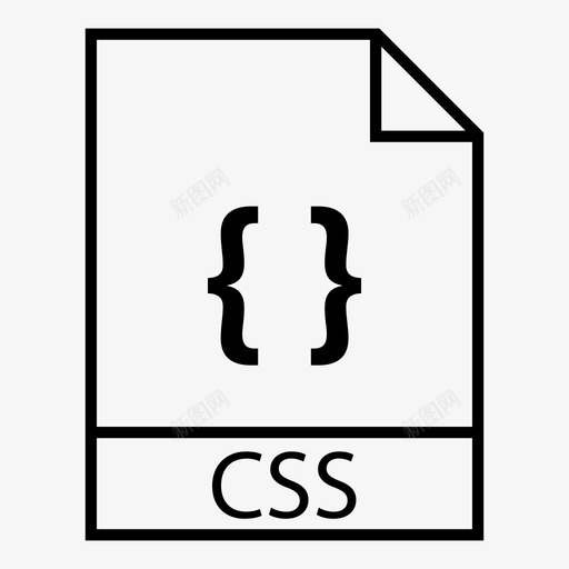 样式表级联样式表代码图标svg_新图网 https://ixintu.com css 代码 文件类型 文档格式 样式表 级联样式表