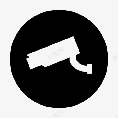 保安摄像机闭路电视摄像机观察图标图标