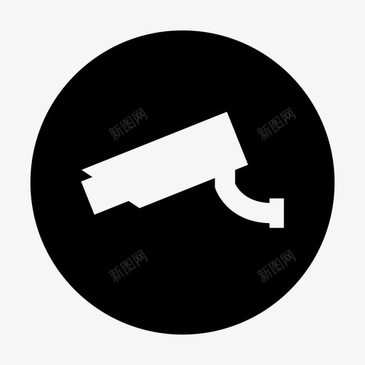 保安摄像机闭路电视摄像机观察图标svg_新图网 https://ixintu.com 保安摄像机 监视 观察 闭路电视循环 闭路电视摄像机