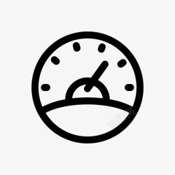 汽车维修接待表车速表汽车仪表图标高清图片