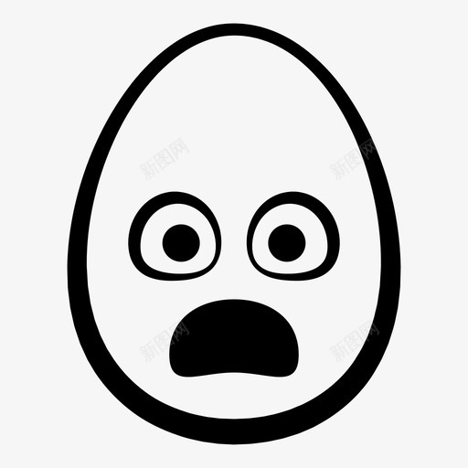 眉头表情用张嘴蛋头表情复活节表情图标svg_新图网 https://ixintu.com 人 复活节 眉头表情用张嘴蛋头表情 社交 蛋头表情 表情