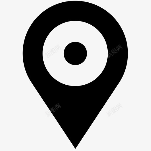 位置旅程地图图标svg_新图网 https://ixintu.com 位置 地图 地点 旅程
