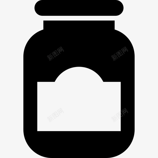 泡菜瓶食品家用图标svg_新图网 https://ixintu.com 家用 泡菜瓶 食品