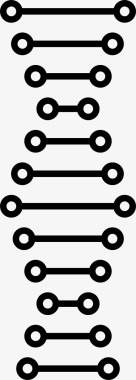 脱氧核糖核酸元素化学图标图标