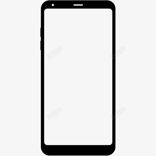 lgg6无框手机图标svg_新图网 https://ixintu.com lgg6 手机 无框 智能手机